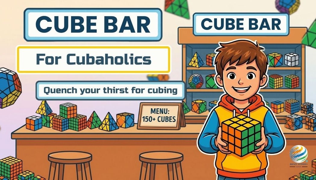 Rubiks Cube Bar for Cubaholics 1