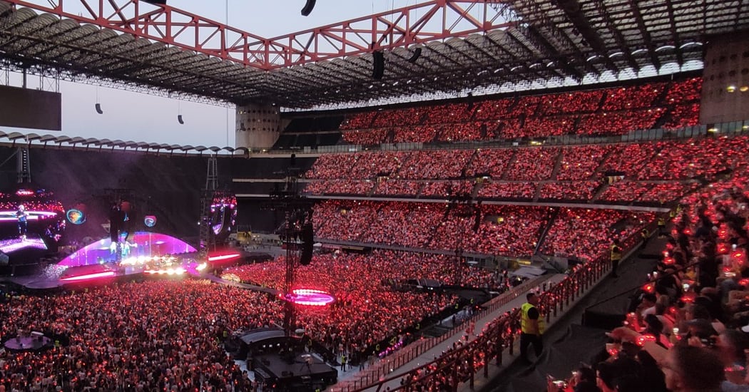 Concerti allo Stadio Meazza San Siro 1