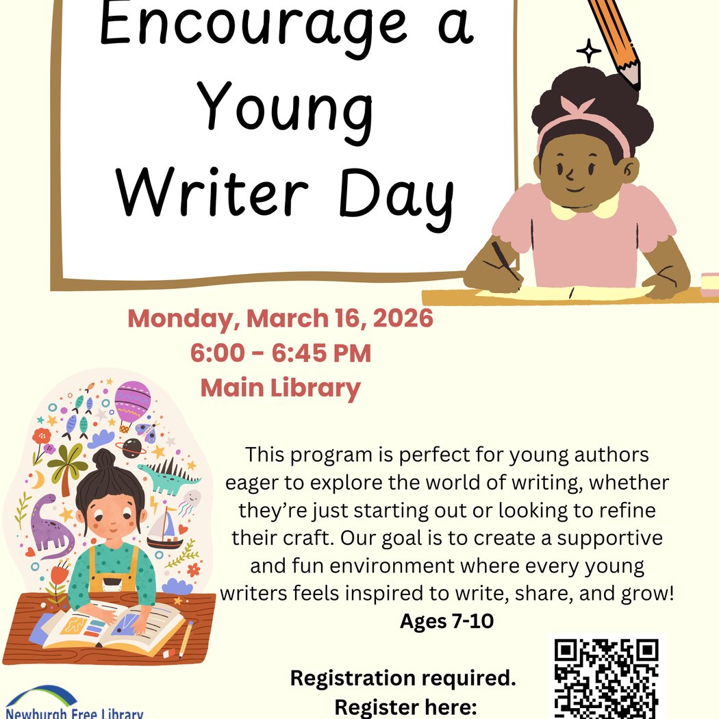 Encourage a Young Writer Day 1