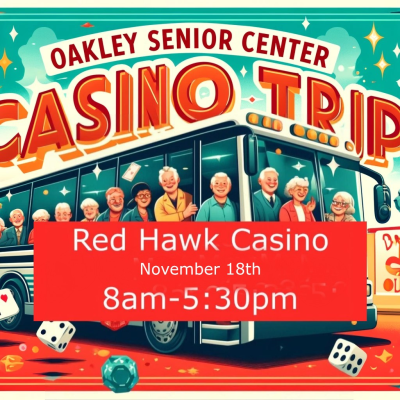 RedHawk Casino Day Bus Trip 1