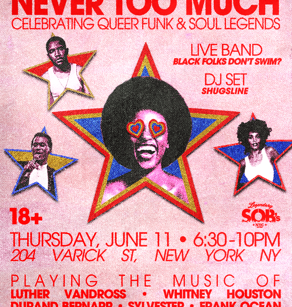 Never Too Much: Celebrating Queer Funk & Soul Legends 1