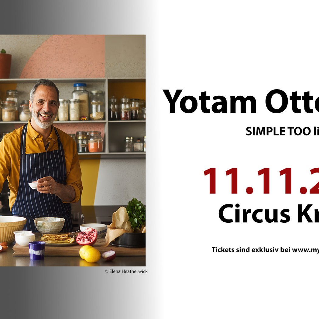 Yotam Ottolenghi: SIMPLE TOO live 1