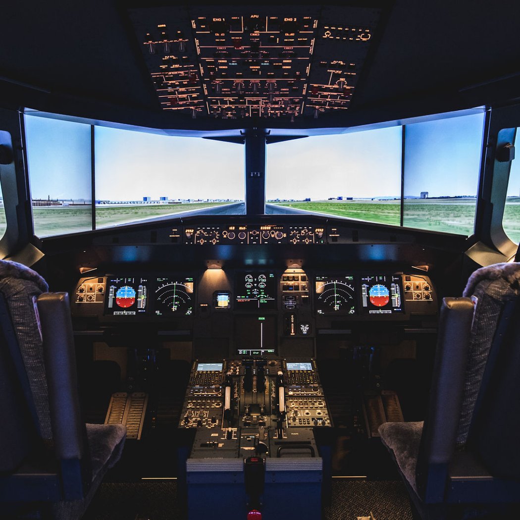 AviaSim Paris Roissy CDG - Simulateur de vol 2