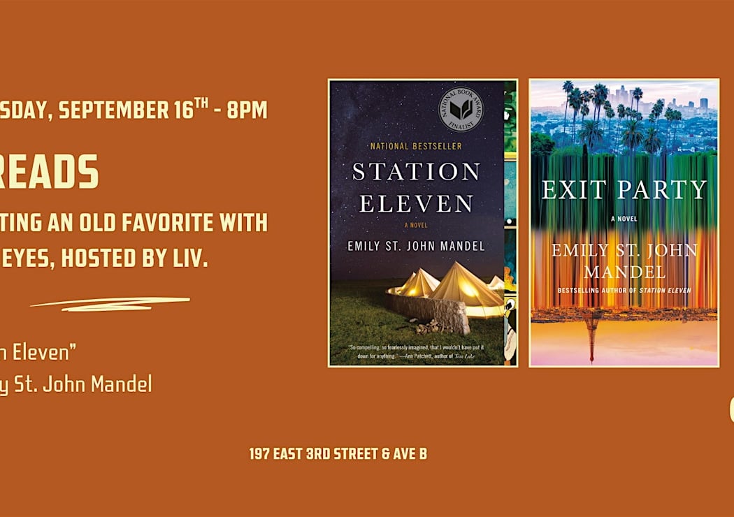 ReReads Book Club - "Station Eleven" by Emily St. John Mandel