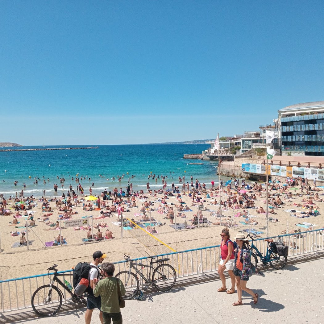 Plage des Catalans 1