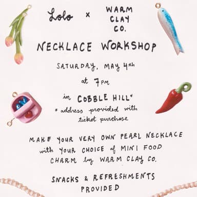Dinner Party Season Workshop 1