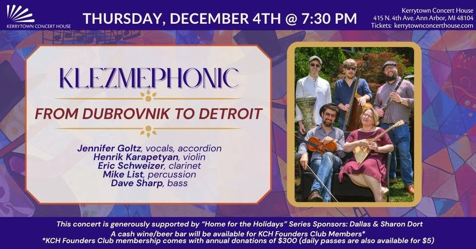Klezmephonic: From Dubrovnik to Detroit 1