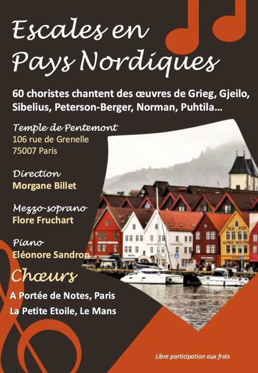60 choristes proposent une escale en pays nordiques 1