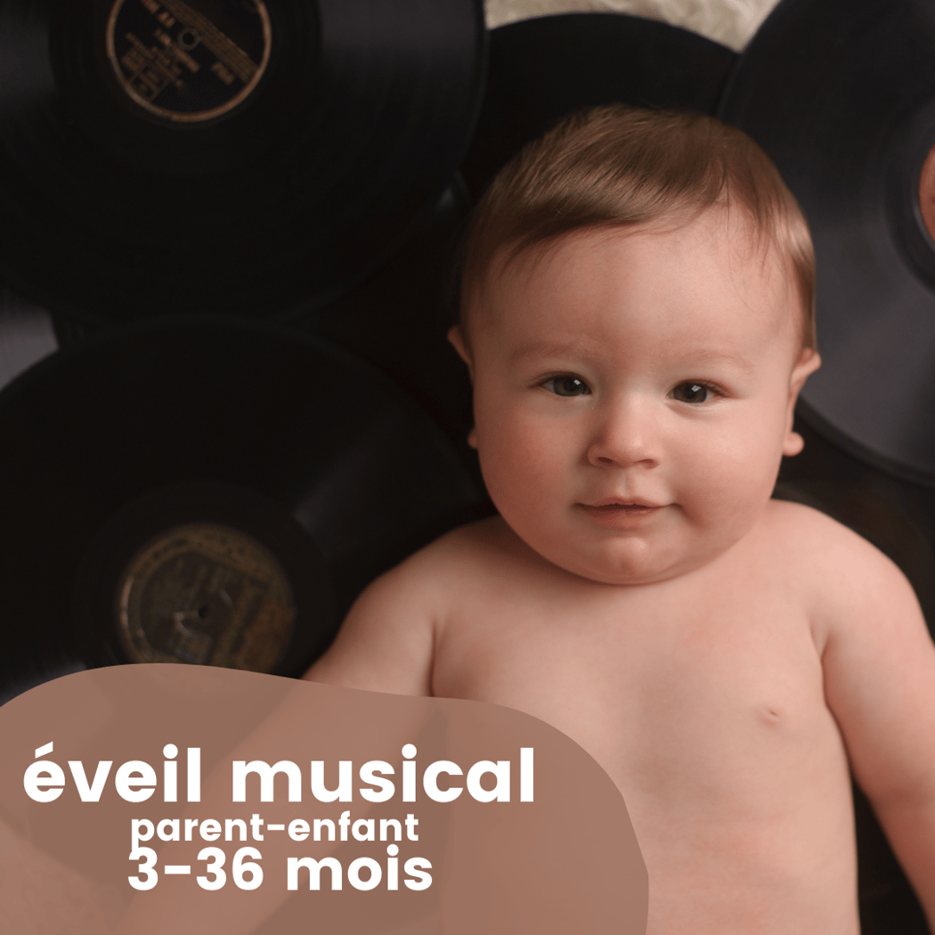 Éveil musical – duo parent-enfant (3-36 mois) – atelier libre 1