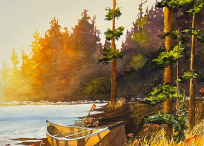 Journey - Watercolor Paintings by Yvonne Newhouse 1