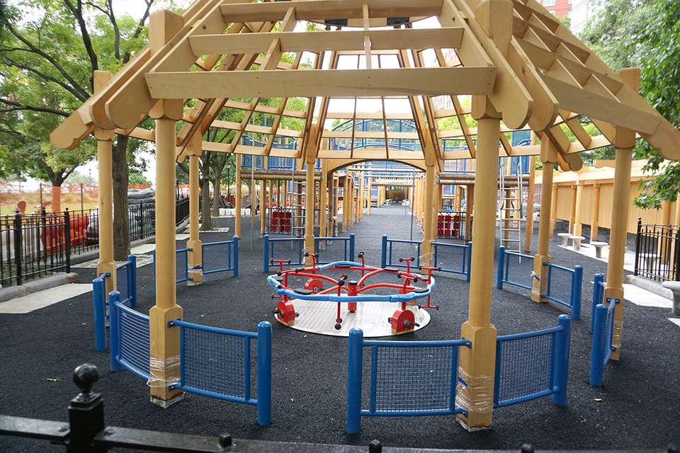 Rockefeller Park Playground 1