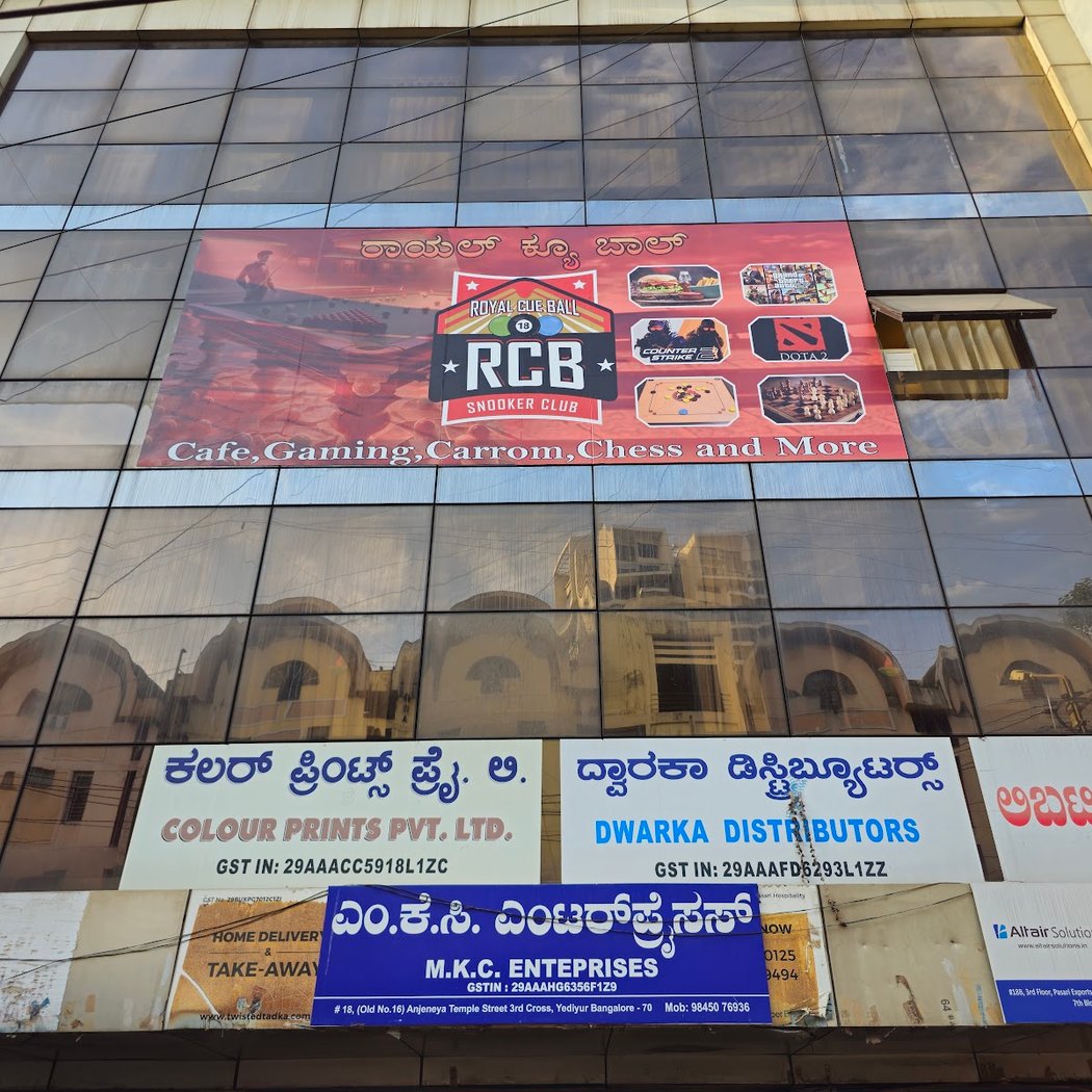 RCB SNOOKER CLUB - JAYANAGAR 3
