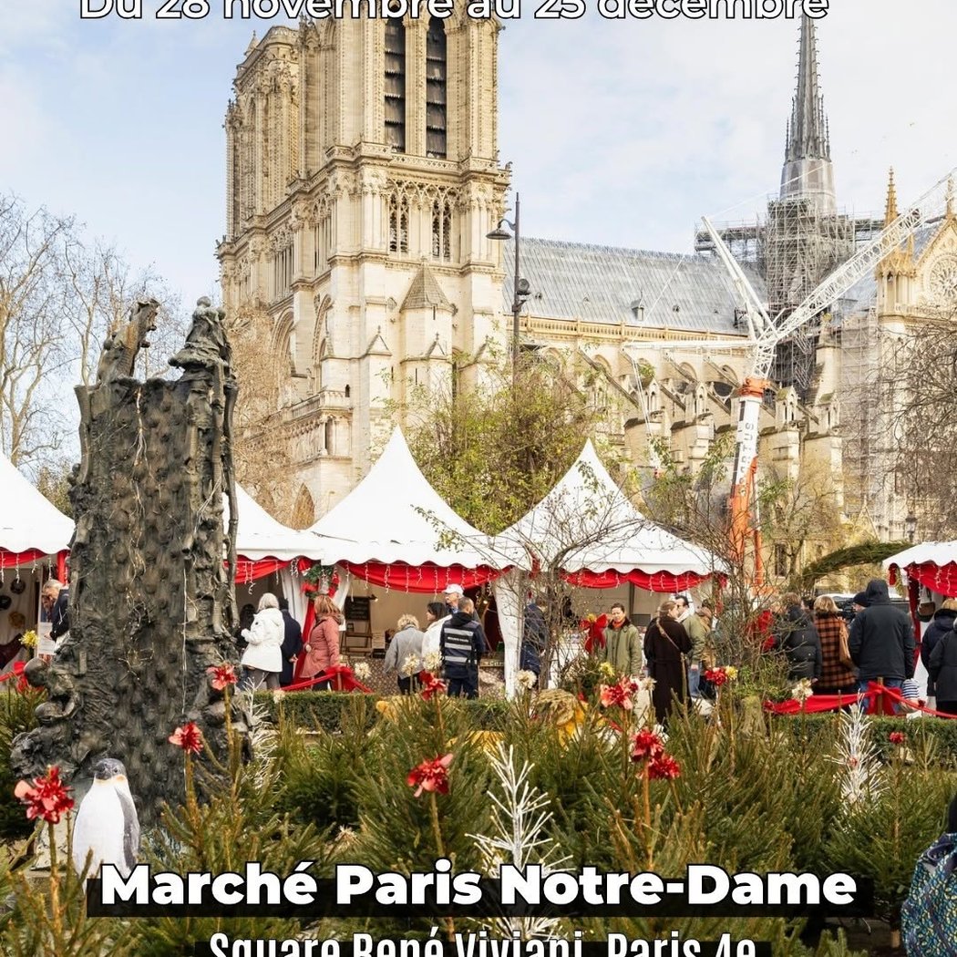 Marché de Noël de Paris Notre-Dame 1