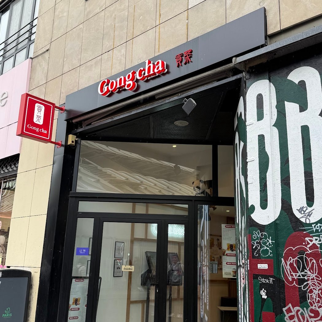 Gong Cha Bubble Tea Paris Rambuteau 2