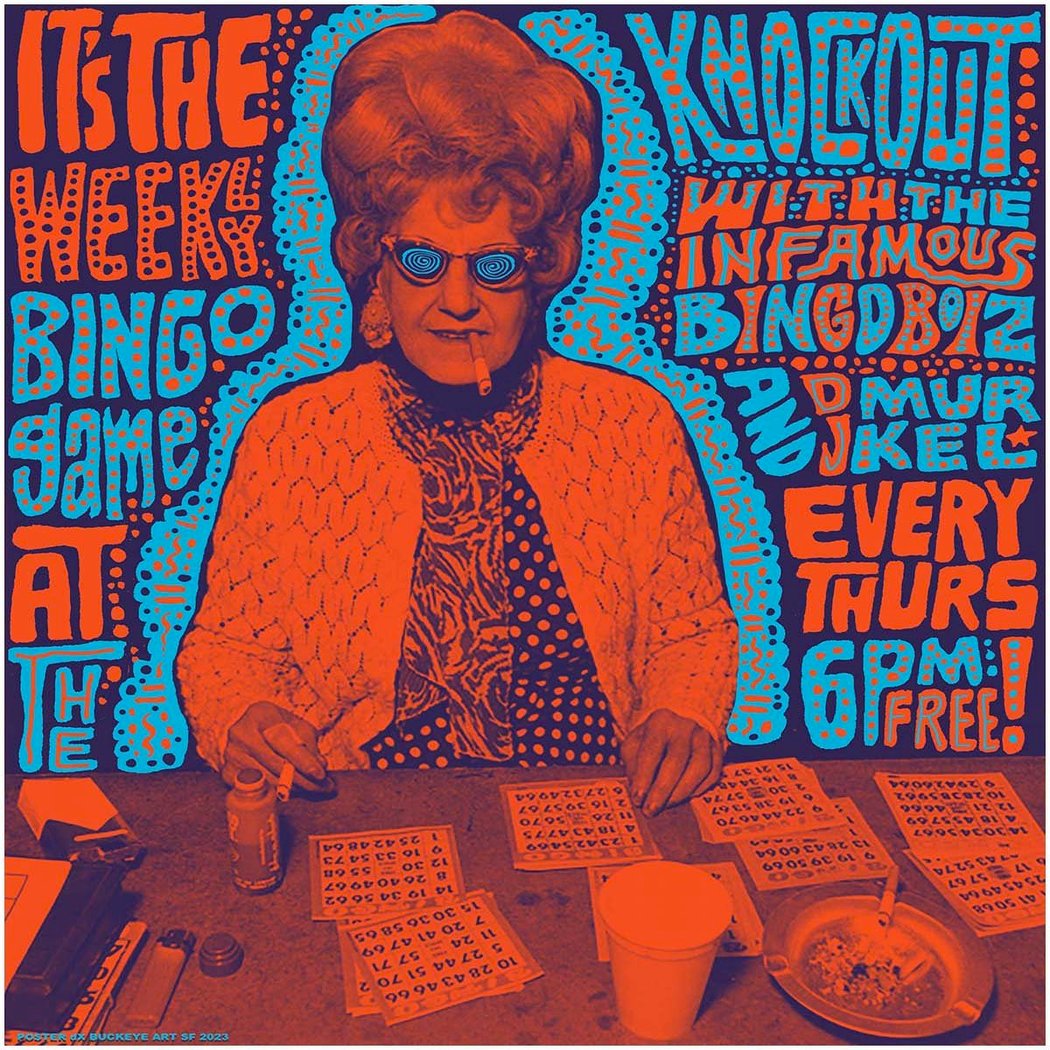 THE WEEKLY FREE BINGO GAME HAPPY HOUR 1