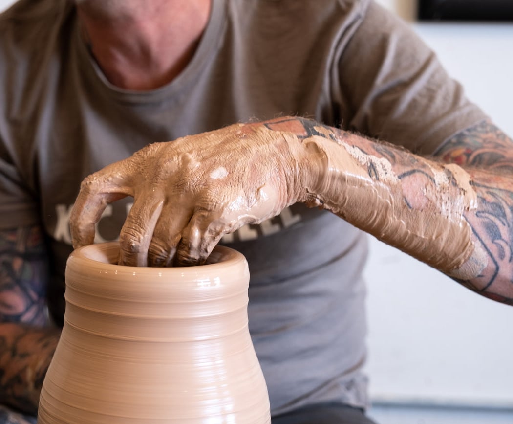 Thursday Morning Ceramics Class with Andrew 1