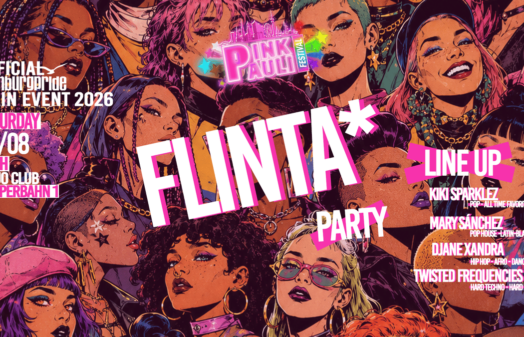 Pink Pauli Festival 2026 | Official Hamburg Pride Main Event | FLINTA* Only Floor 1