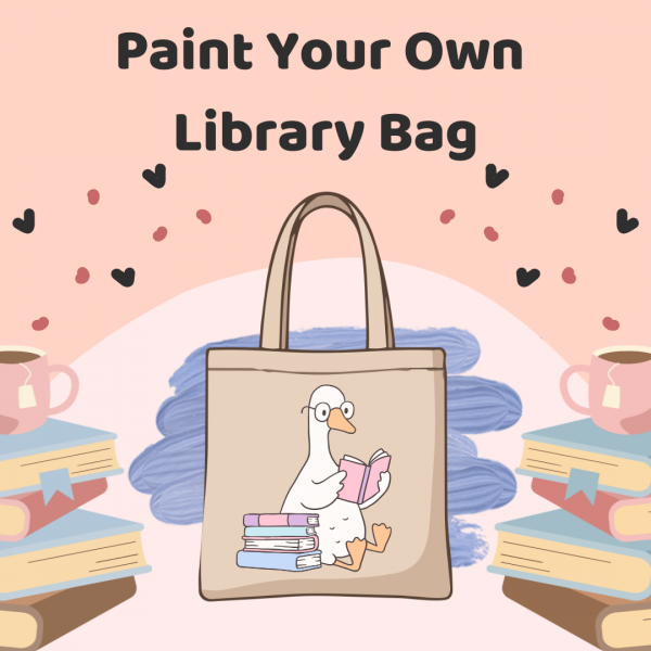 Paint Your Own Library Bag 2