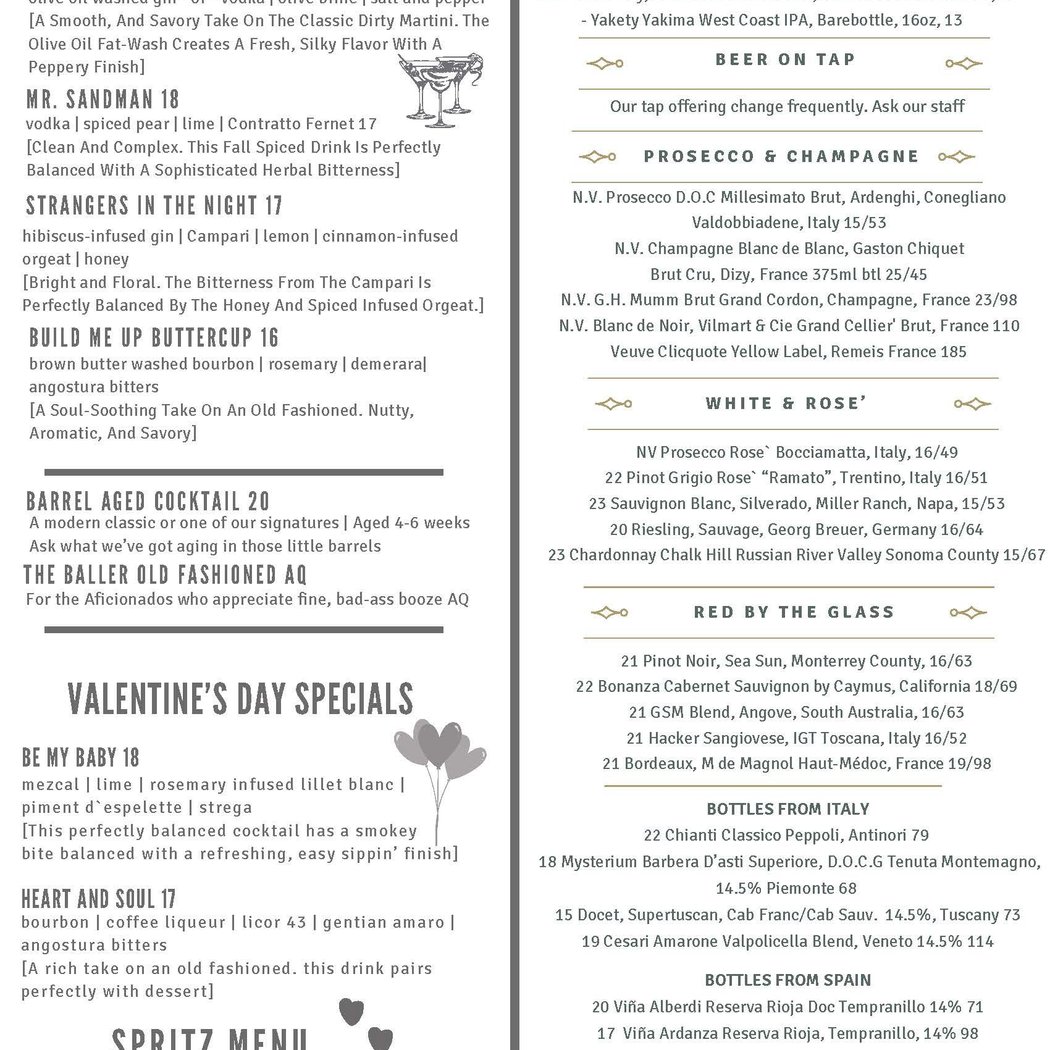 Valentine's Day 2026 Four Courses Dinner 3