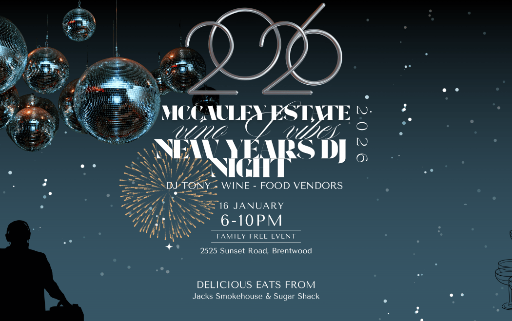 Vino & Vibes – New Year’s DJ Night 1