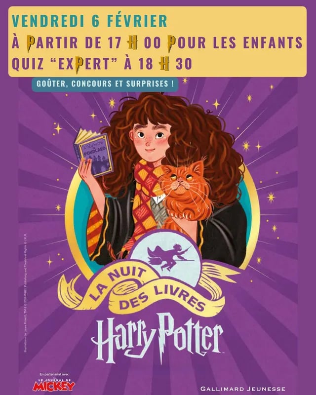 La Nuit des livres Harry Potter 1