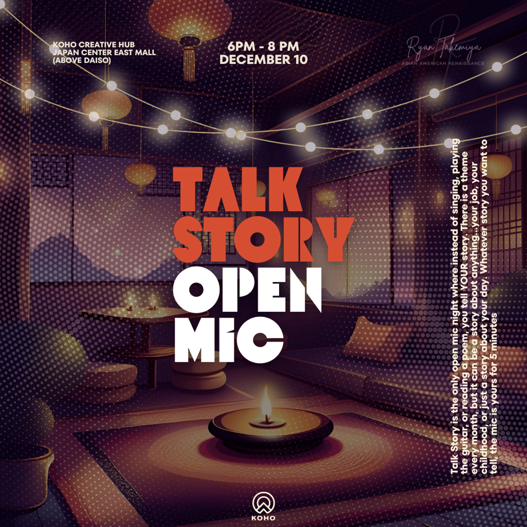 TalkStory Open Mic 1
