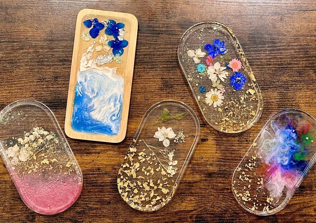 Stillwater Resin Workshop: Pour & Play Tray Making 1