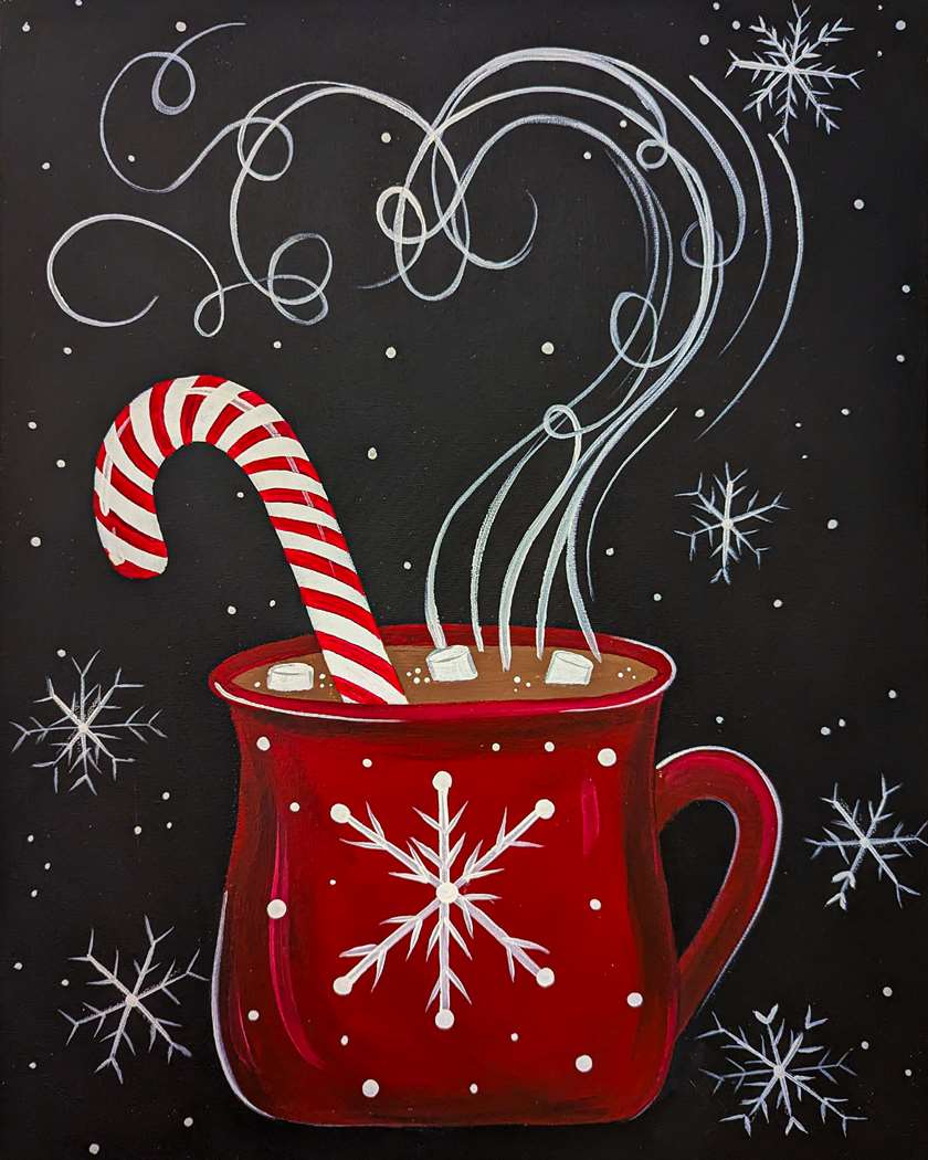 Hot Cocoa Cane 1