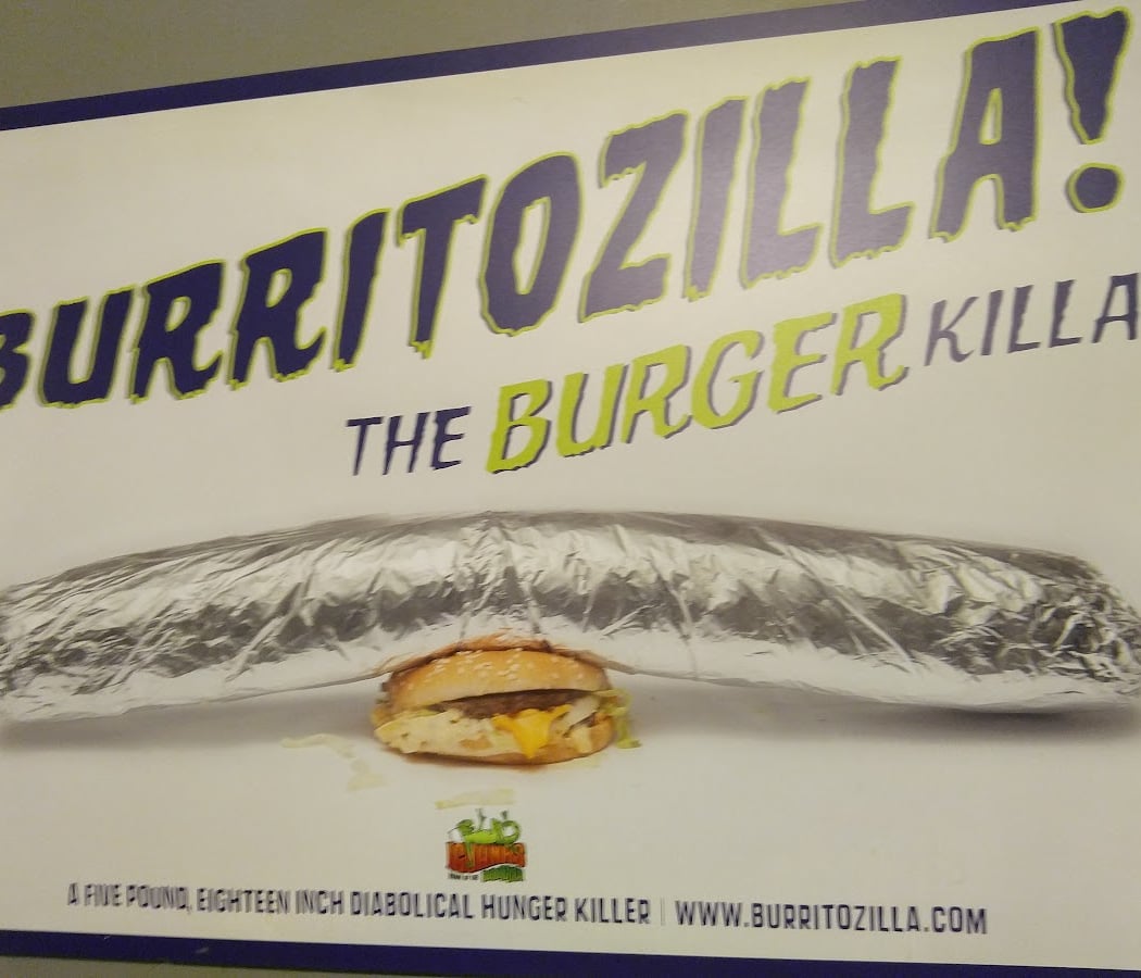 Iguanas Home Of The Burritozilla 1