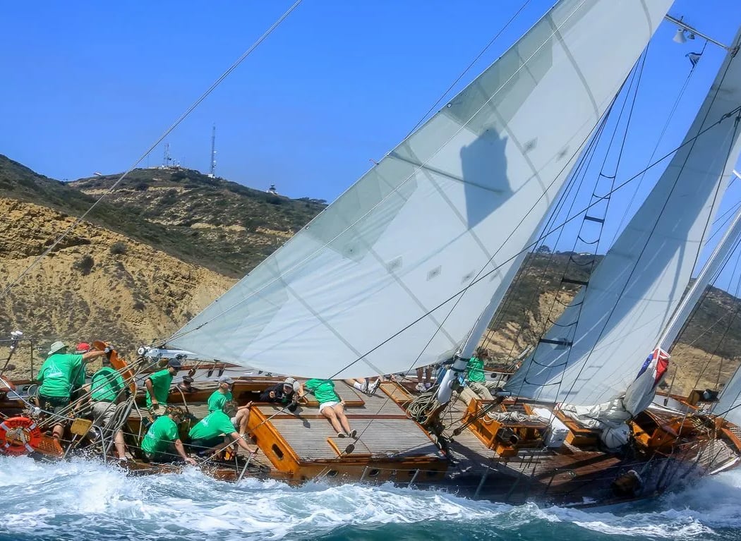 Champagne Sunset Sail on Schooner Curlew 3