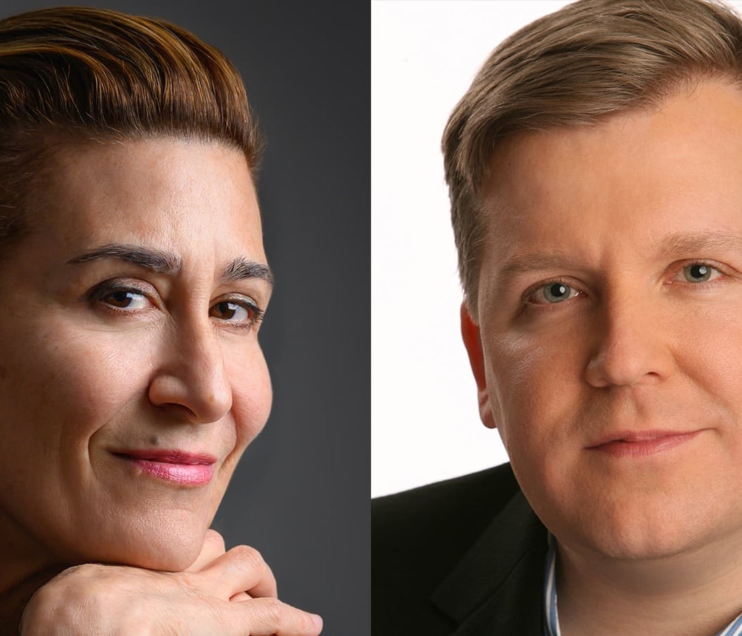 Playwright David Lindsay-Abaire and Jeanine Tesori Celebration 1