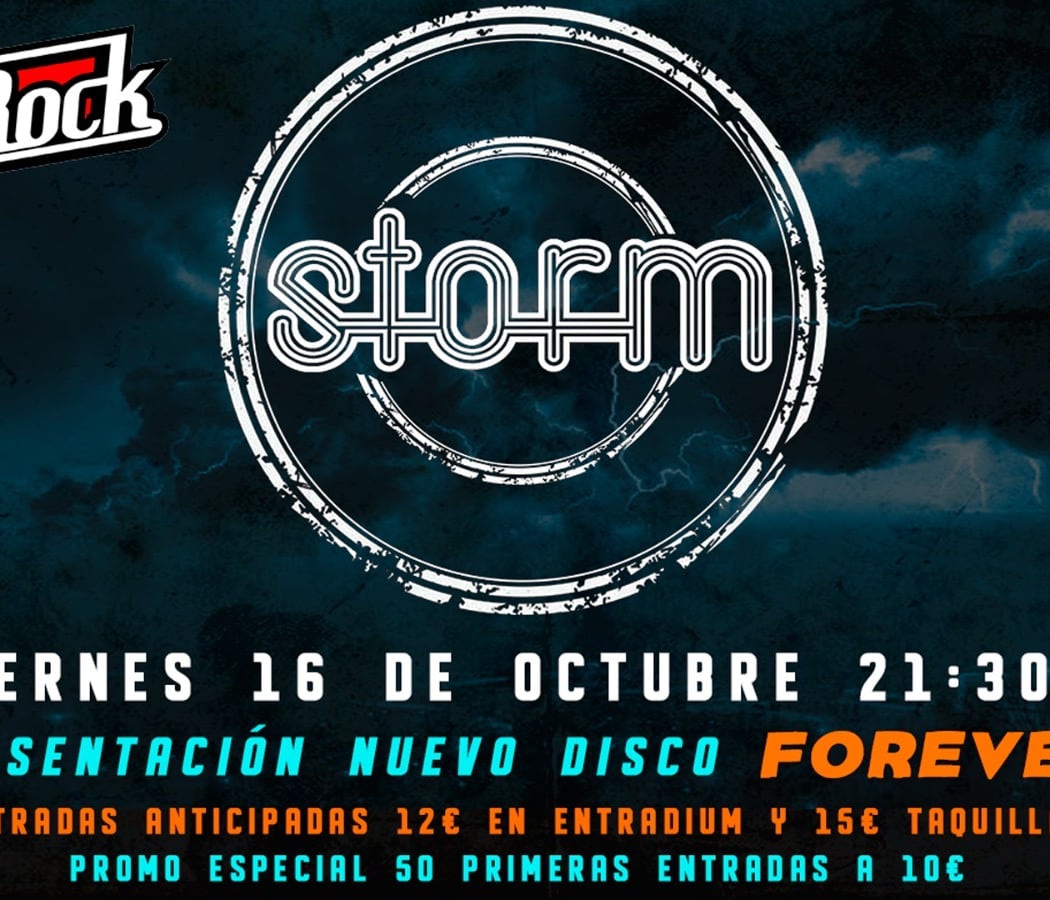 Storm (presentación disco FOREVER) 1
