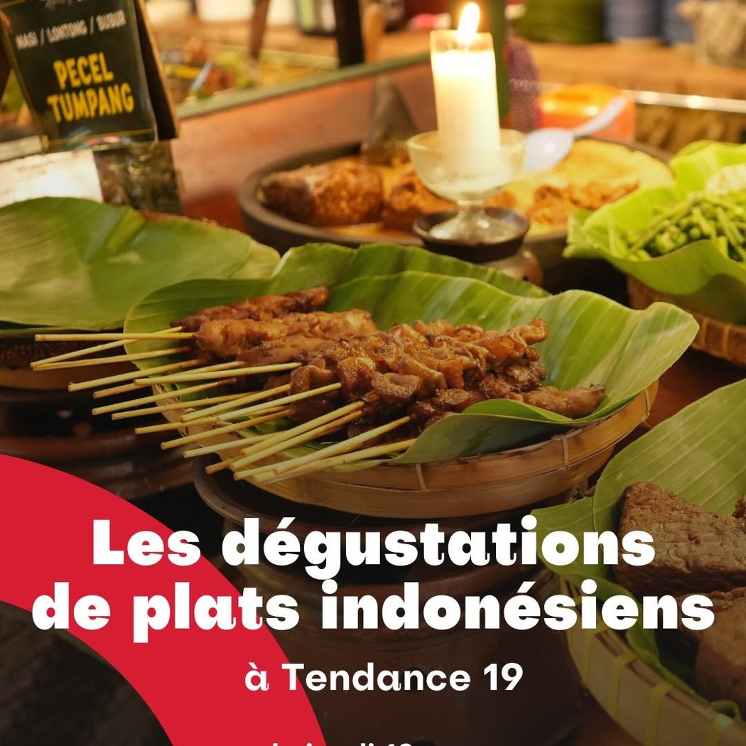 Dégustations de plats indonésiens 1