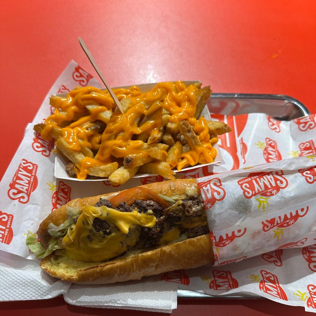 SAMY’S BBQ BURGER 20 3