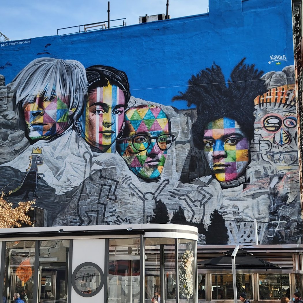 Kobra's Mount Rushmore Mural 3