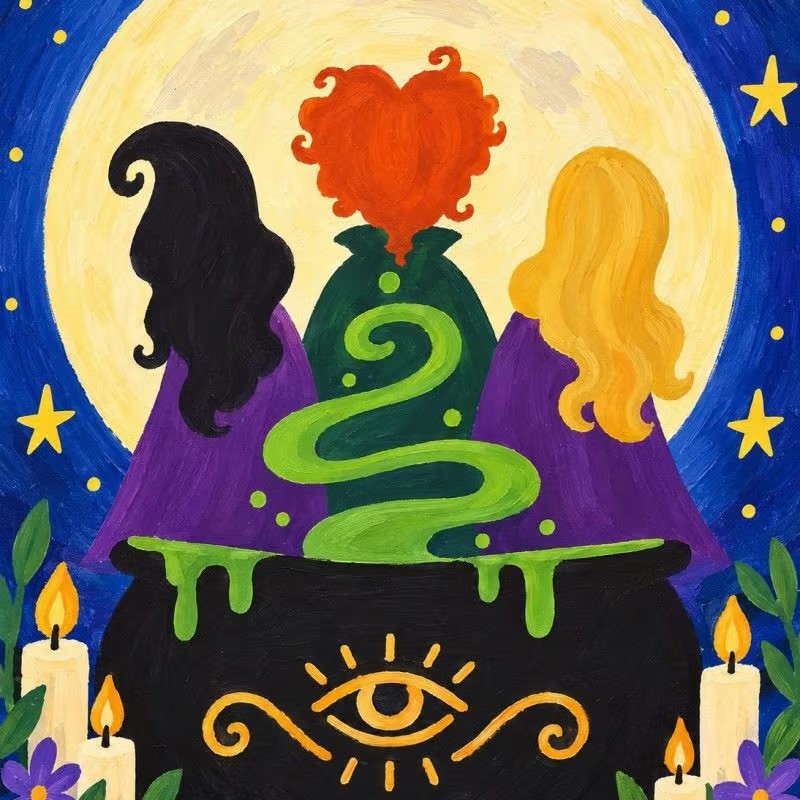 Hocus Pocus Paint Party 1