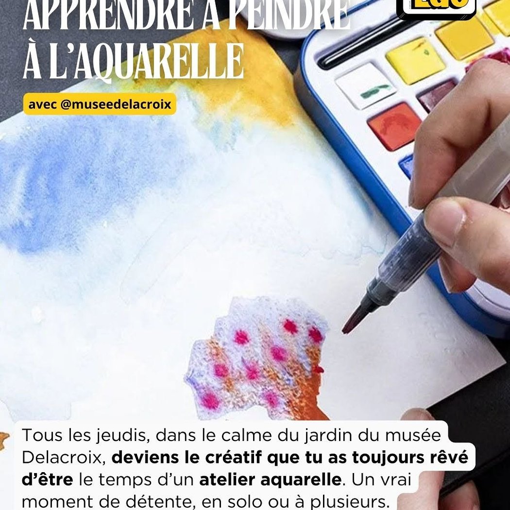 Atelier d’aquarelle 1