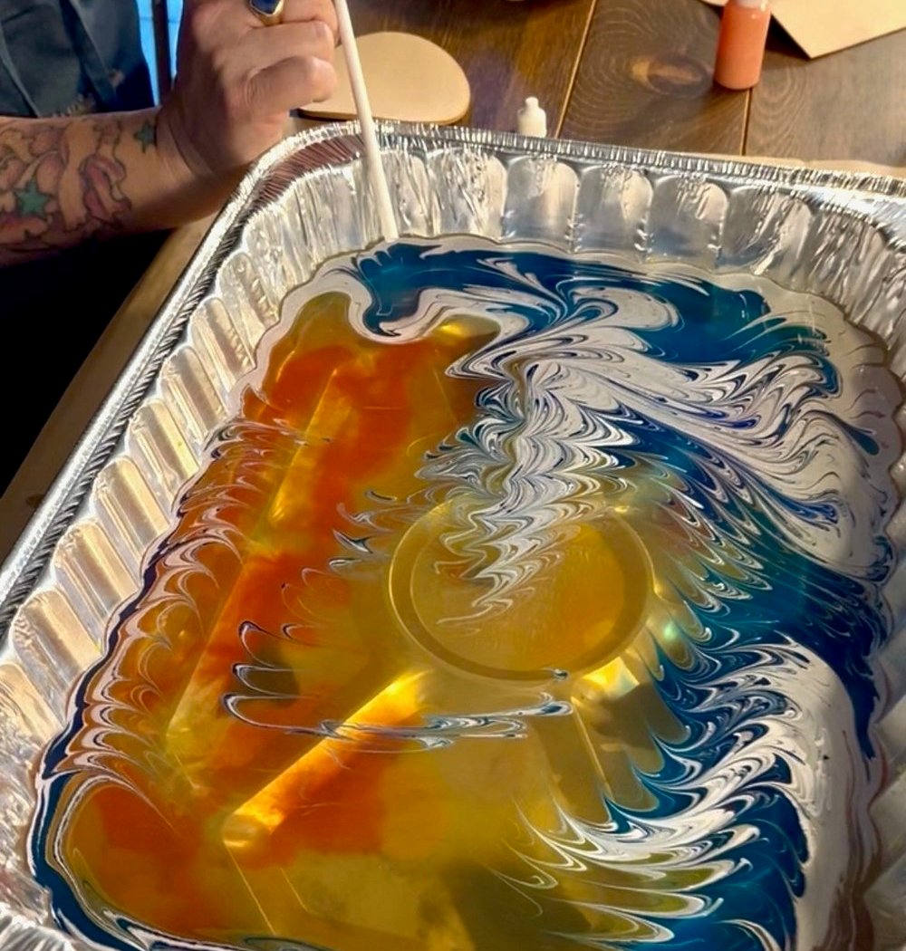 Water Marbling Workshop 2