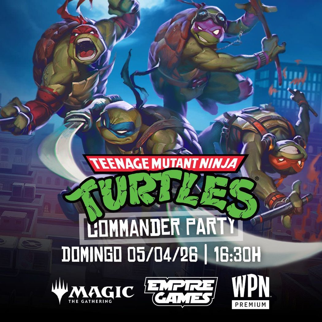 MTG Commander Party: Tortugas Ninja 1