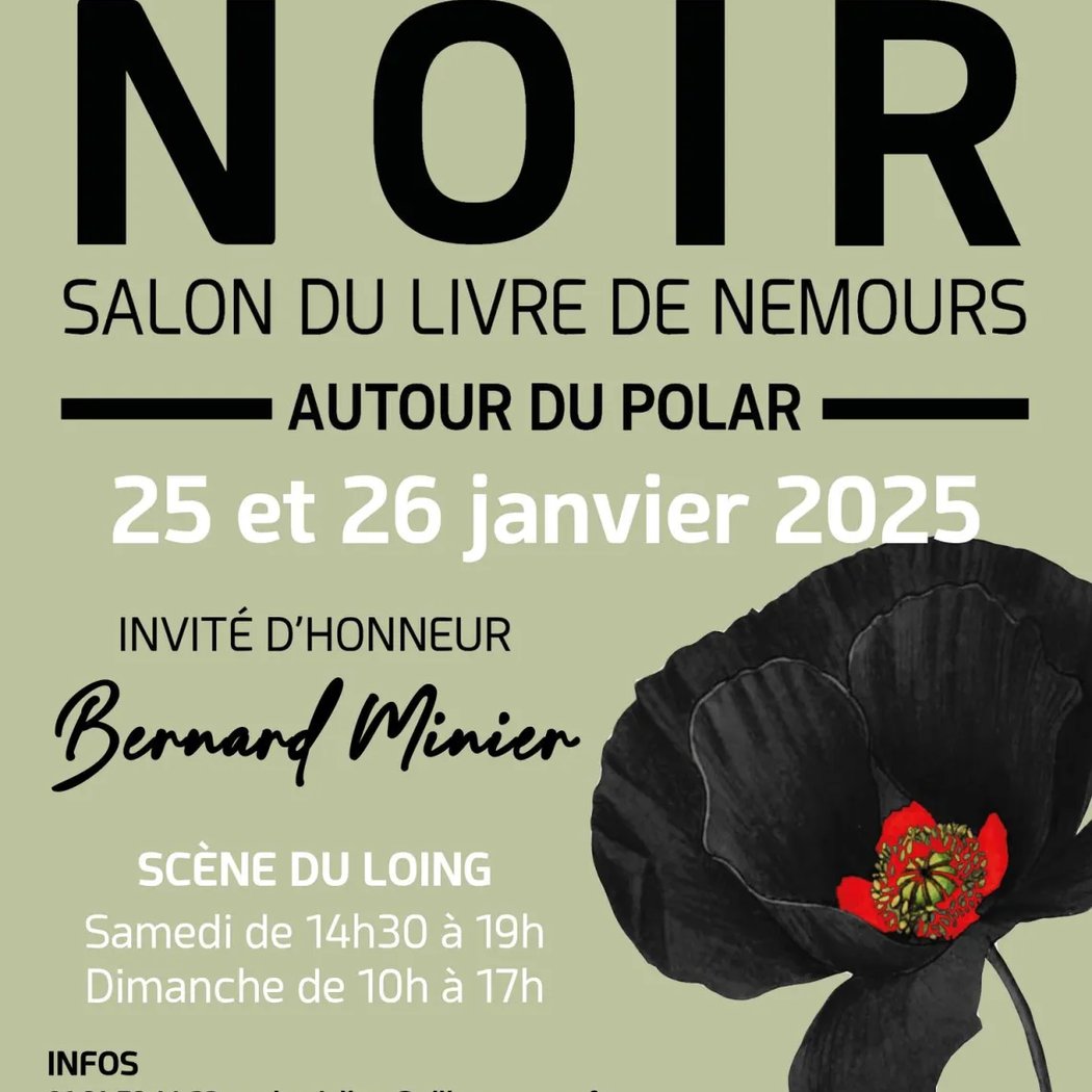 Le Coquelicot noir, salon du polar 1