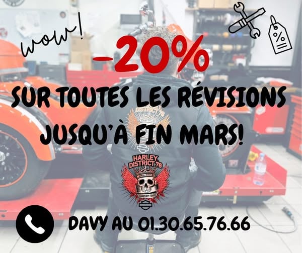 C'est du jamais VU -20% sur TOUTES LES RÉVISIONS 1