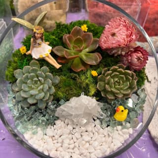 Zen Crystal and Terrarium Workshop 2