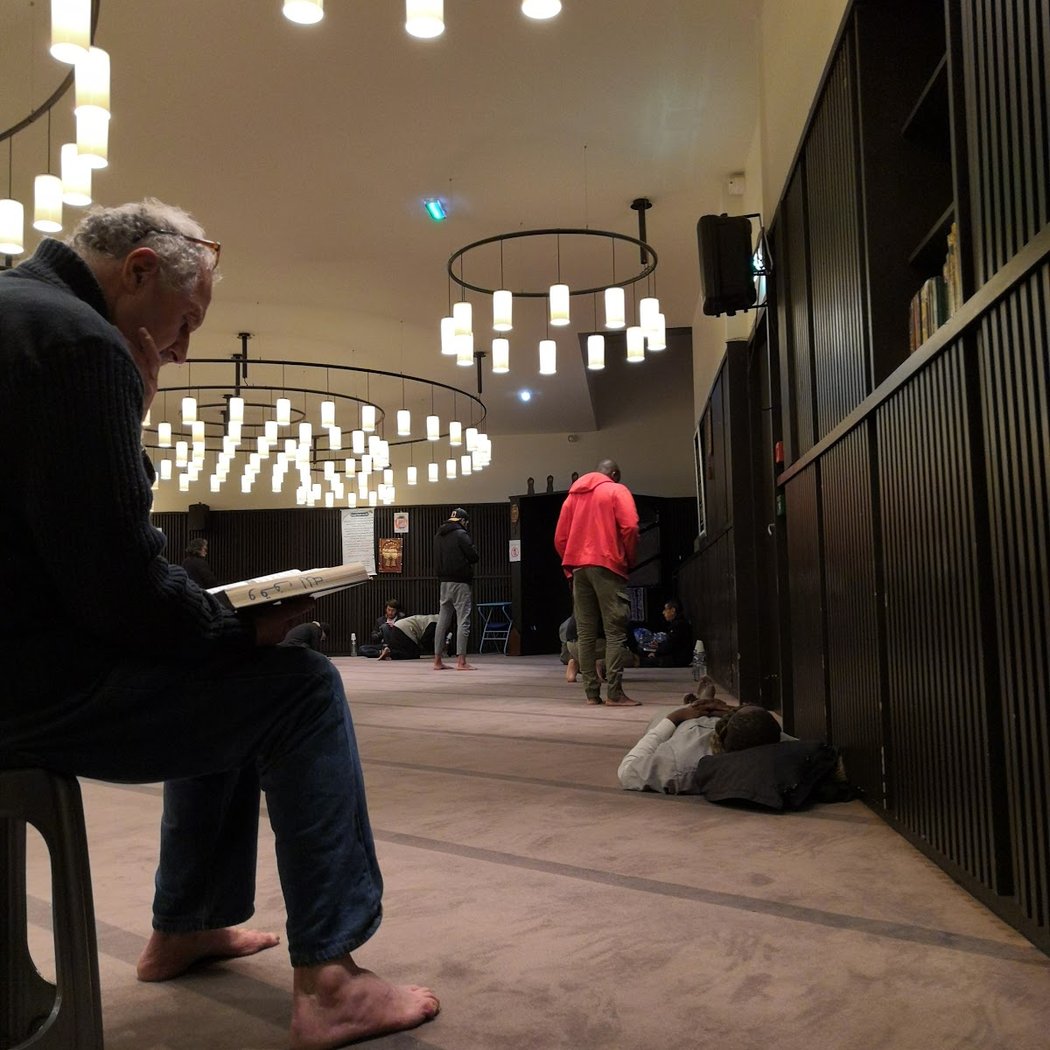 Veillée de l'ICI, Hammam avec Etats de corps 1