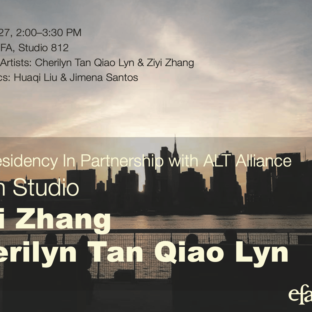 ALT Alliance Residency Open Studio 1