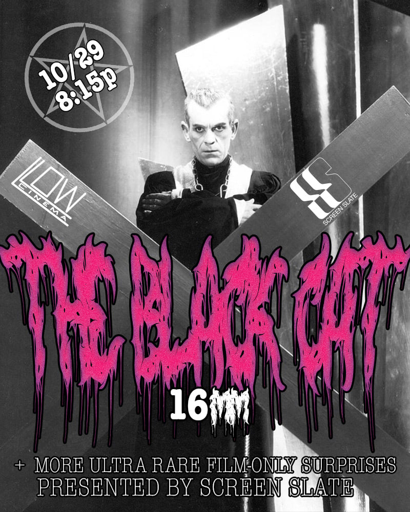 16mm Night: The Black Cat (1934) + Spine-Tingling Celluloid Rarities 1
