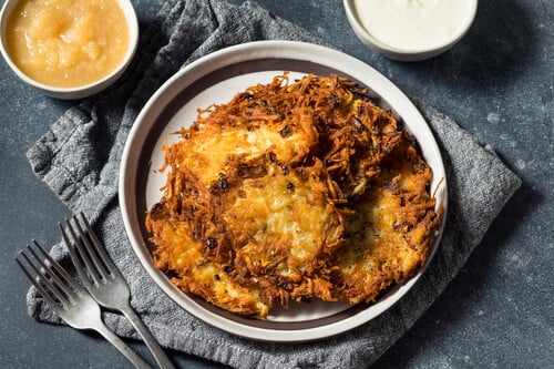 LATKES & HEIRLOOM APPLESAUCE 1
