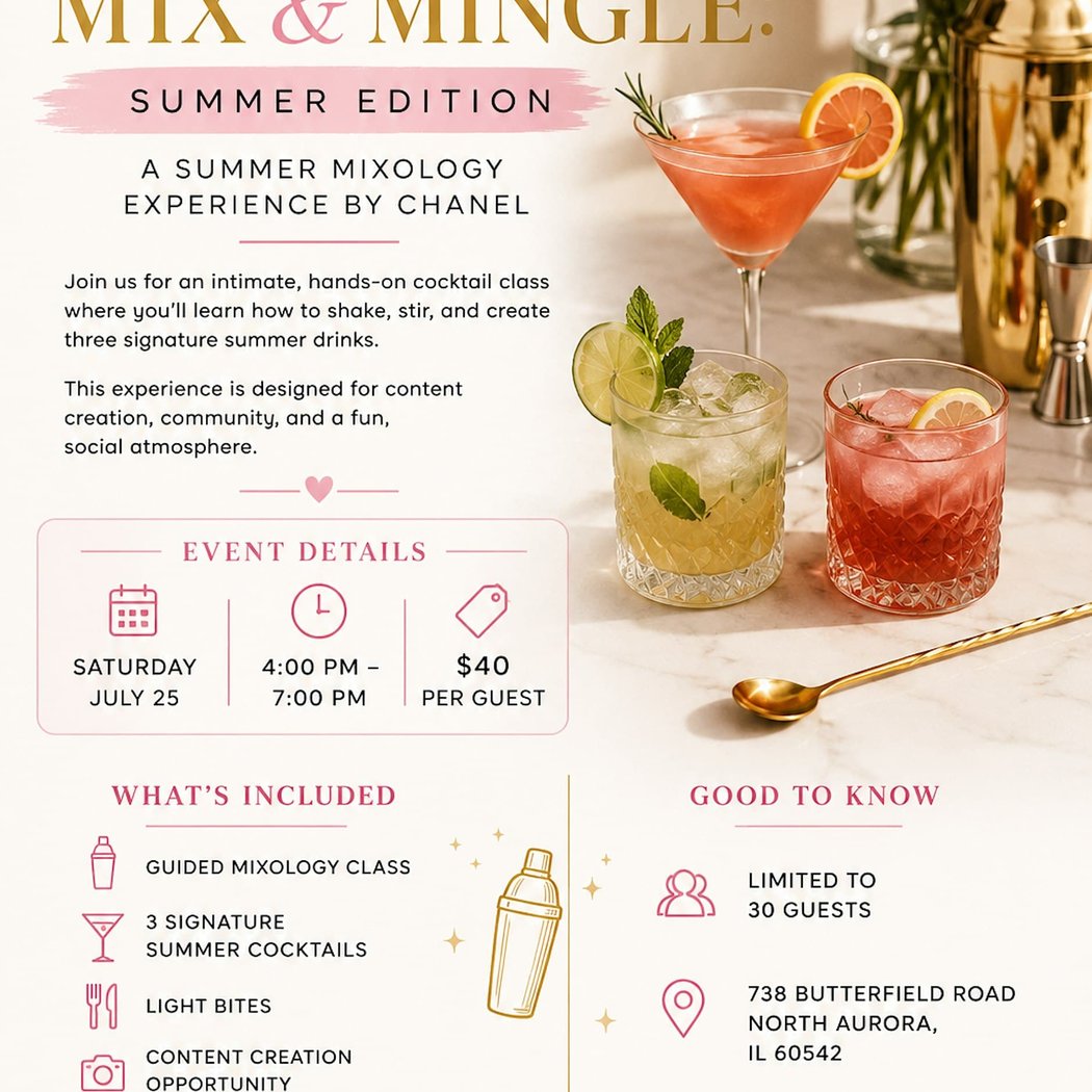 Chanel's Mix & Mingle: Summer Edition 1