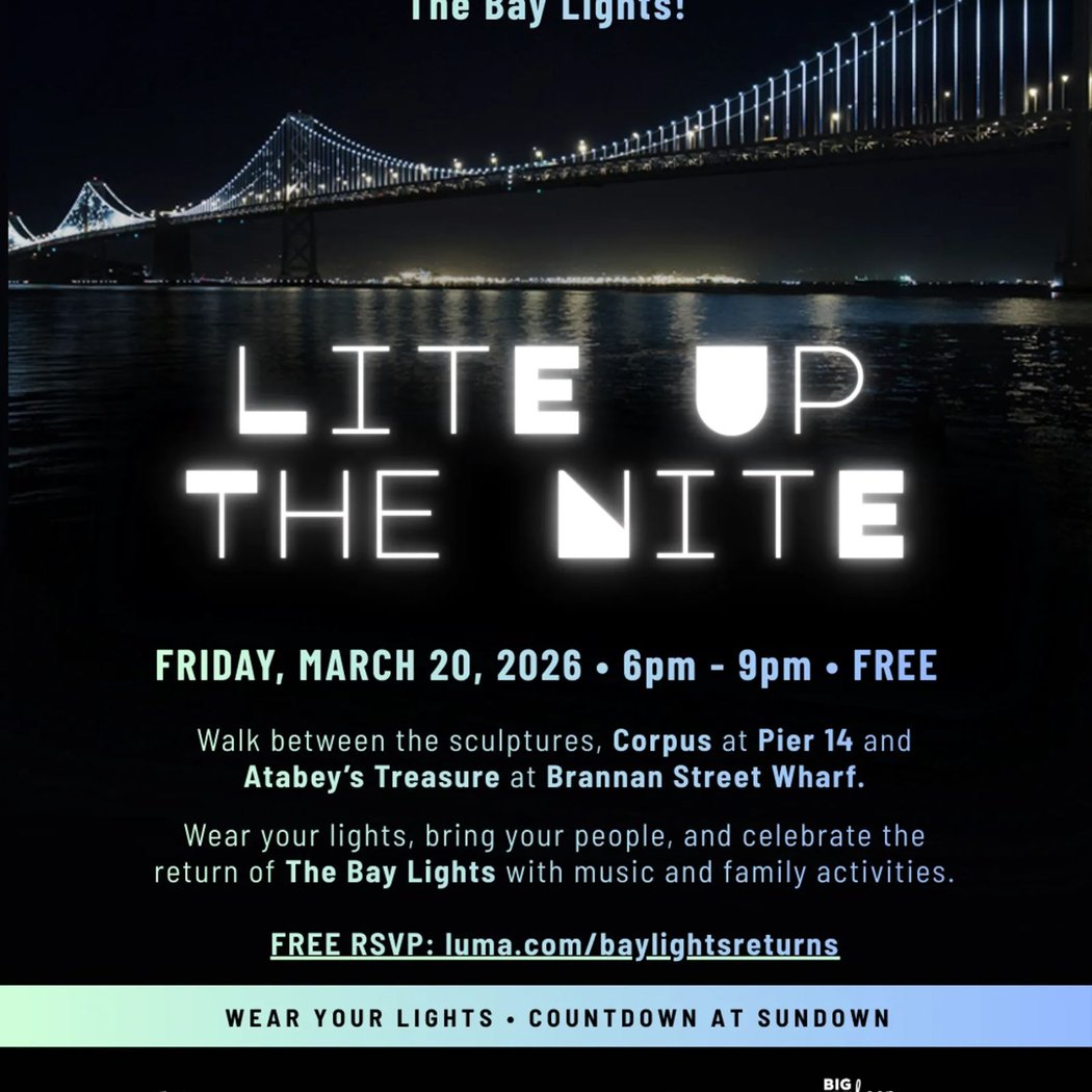 The Bay Lights Return - Grand Lighting Ceremony 1