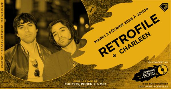 Retrofile + Charleen en concert 1