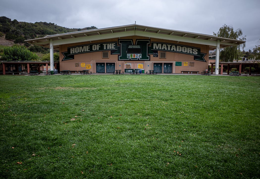 Freshman Boys Basketball Game: Amador Valley High School vs Miramonte High School 2